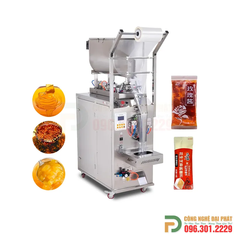 Sản phẩm may dong goi nuoc sot tu dong 500g dgdp p62 — Công Ty Cổ Phần Phát Triển Công Nghệ Máy Đại Phát — MST 0110221812