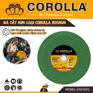 Sản phẩm CA015312 DA CAT KIM LOAI COROLLA 300MM 2 300x300 — Đá Mài Đá Cắt DuyLinhTools - Công Ty CP Xuất Nhập Khẩu Và Thương Mại DLT — MST 0110243735