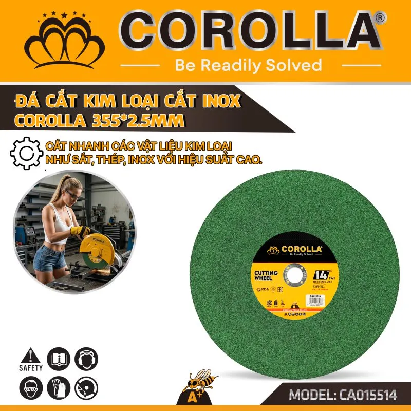 Sản phẩm CA015514 DA CAT 355 1 800x800 — Đá Mài Đá Cắt DuyLinhTools - Công Ty CP Xuất Nhập Khẩu Và Thương Mại DLT — MST 0110243735