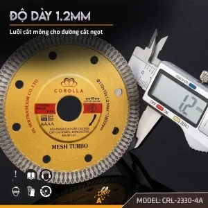 Sản phẩm CRL 2330 4A luoi cat gach men chong rung 110mm 9 300x300 — Đá Mài Đá Cắt DuyLinhTools - Công Ty CP Xuất Nhập Khẩu Và Thương Mại DLT — MST 0110243735