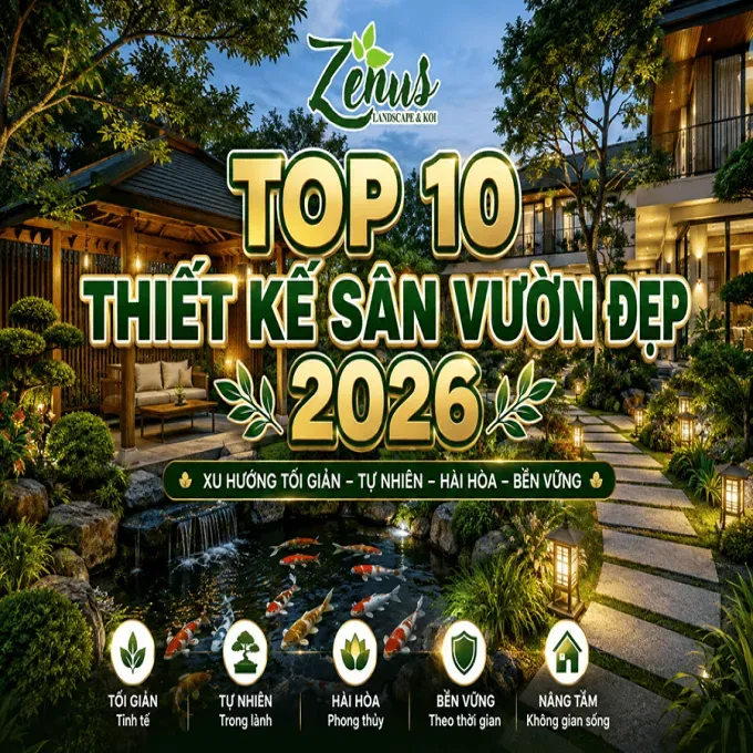 Sản phẩm top 10 san vuon zenus2 680x680 — Công Ty Cổ Phần Kiến Trúc Xanh Zenus — MST 0110256501