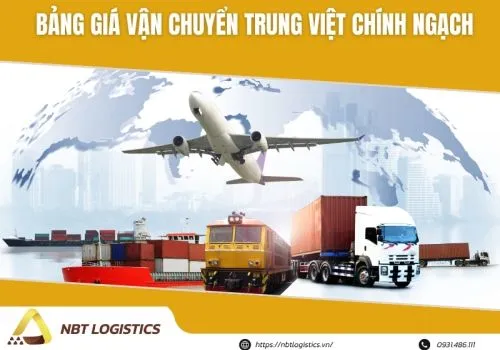 Sản phẩm bang gia van chuyen trung viet chinh ngach minh bach hop ly va canh tranh 3425510 — Công Ty TNHH Xúc Tiến Thương Mại NBT HOLDING — MST 0110280896