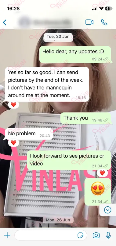 Sản phẩm vinlash feedback 05 — Lông Mi Vinlash VN - Công Ty TNHH Vinlash VN — MST 0110282445
