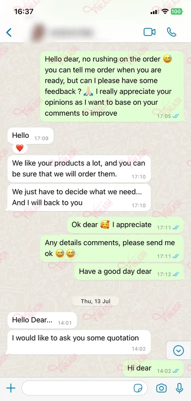 Sản phẩm vinlash feedback 09 — Lông Mi Vinlash VN - Công Ty TNHH Vinlash VN — MST 0110282445
