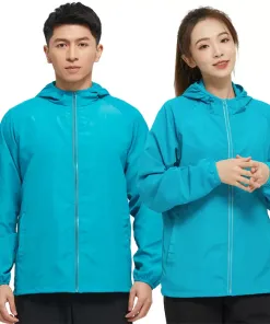 Sản phẩm ao khoac dong phuc mau xanh 247x296 — Công Ty TNHH Sản Xuất Và Thương Mại 3H Việt Nam — MST 0110283382