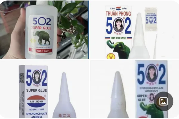 Sản phẩm keo 502 600x400 — Công Ty Cổ Phần Kinh Doanh Và Công Nghệ CT — MST 0110367762