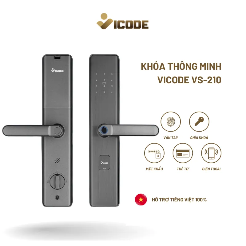 Sản phẩm Khoa thong minh Vicode VS 210 — Công Ty TNHH Công Nghệ Vicode — MST 0110405016