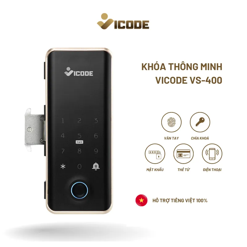 Sản phẩm Khoa thong minh Vicode VS 400 — Công Ty TNHH Công Nghệ Vicode — MST 0110405016