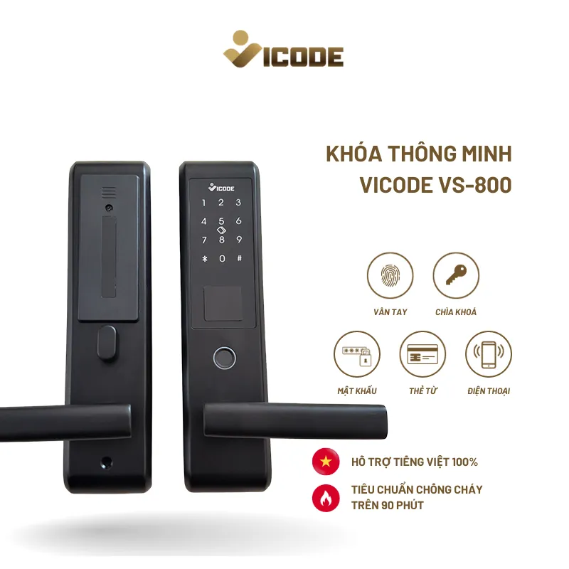 Sản phẩm Khoa thong minh Vicode VS 800 — Công Ty TNHH Công Nghệ Vicode — MST 0110405016