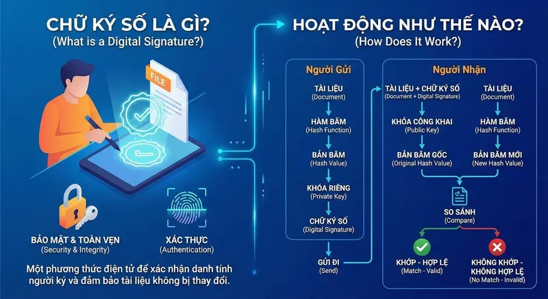 Sản phẩm chu ky so la gi hoat dong nhu the nao — Công ty Cổ phần ITCOM — MST 0110442120