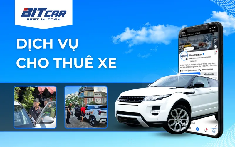 Sản phẩm Red and White Modern Car Service Banner 4 — Công Ty Cổ Phần Bitcar Việt Nam — MST 0110452295