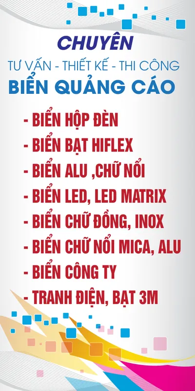 Sản phẩm bien quang cao — Quảng Cáo Đức Anh - Công Ty TNHH Quảng Cáo & Nội Thất Đức Anh — MST 0110488559