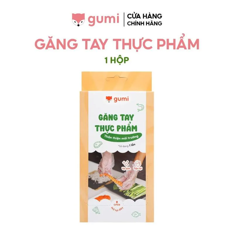 Sản phẩm gang tay thuc pham gumi — Công Ty Cổ Phần Sản Xuất Và Phân Phối Gumi — MST 0110529727