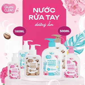 Sản phẩm NUOC RUA TAY GUMICLEAN AN TOAN 1 300x300 — Công Ty Cổ Phần Sản Xuất Và Phân Phối Gumi — MST 0110529727