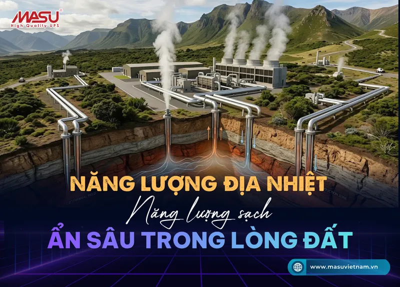 Sản phẩm nang luong dia nhiet — Bộ Lưu Điện Masu - Công Ty Cổ Phần Công Nghệ Masu — MST 0110602783