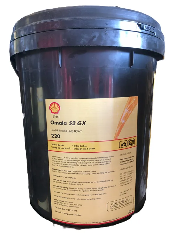Sản phẩm OMALA S2GX220 scaled — Dầu Nhớt Anh Đức - Công Ty TNHH Dầu Khí Anh Đức — MST 0110610216