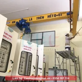 Sản phẩm cau truc dam don 5 tan khau do 10 met1_thumb — Công Ty TNHH Cầu Trục Nam Phúc — MST 0110616747