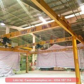 Sản phẩm cau truc dam don tai trong 1 tan khau do 10 met1_thumb — Công Ty TNHH Cầu Trục Nam Phúc — MST 0110616747
