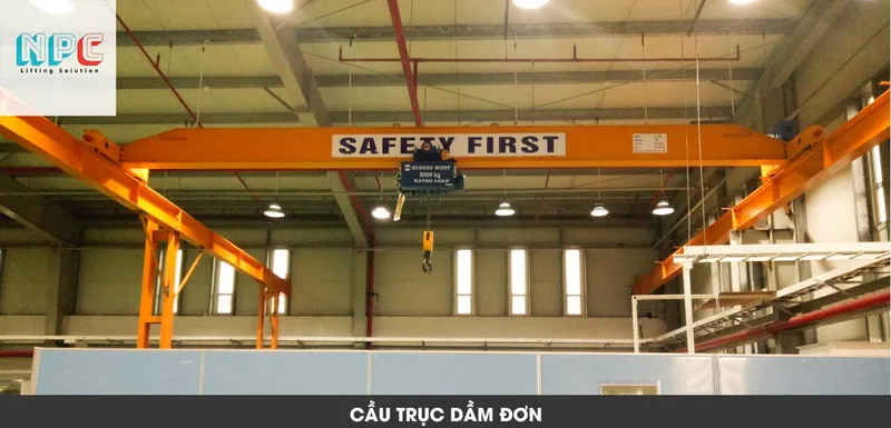Sản phẩm cau truc dam don1 — Công Ty TNHH Cầu Trục Nam Phúc — MST 0110616747
