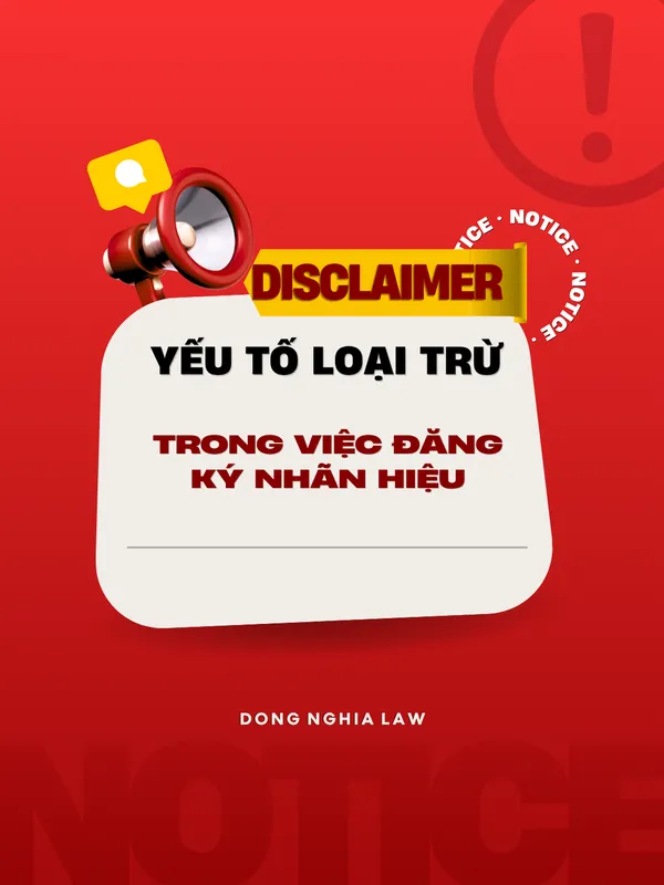 Sản phẩm DISCLAIMER — Công Ty Luật TNHH Đông Nghĩa — MST 0110653273