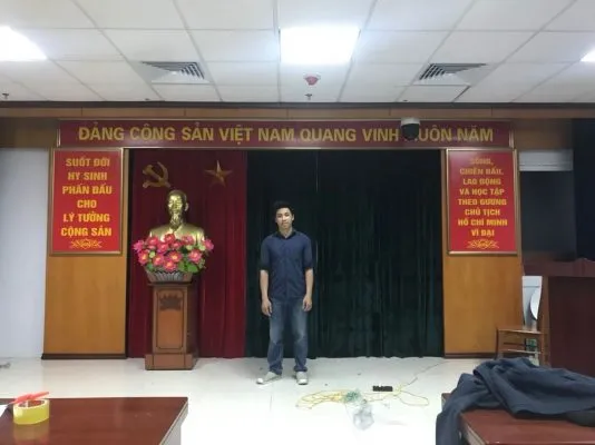 Sản phẩm phong rem hoi nghi hoc vien quan su 534x400 — Công Ty TNHH Mành Rèm Tâm An — MST 0110681023