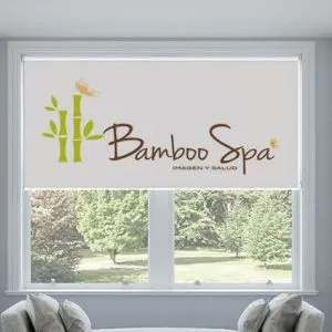 Sản phẩm rem cuon in lo go spa 300x300 — Công Ty TNHH Mành Rèm Tâm An — MST 0110681023