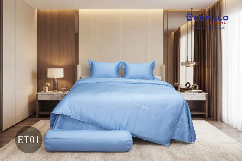 Sản phẩm Bo chan ga goi cao cap Eco Tera ET01 1600x1067 — Công Ty TNHH Ecopillo Eternal Việt Nam — MST 0110682605