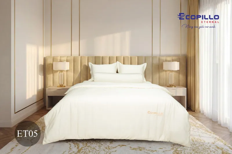 Sản phẩm Bo chan ga goi cao cap Eco Tera ET05 1600x1067 — Công Ty TNHH Ecopillo Eternal Việt Nam — MST 0110682605