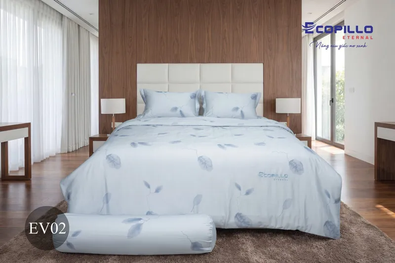 Sản phẩm Bo chan ga goi cao cap Eco Vera EV02 1600x1067 — Công Ty TNHH Ecopillo Eternal Việt Nam — MST 0110682605