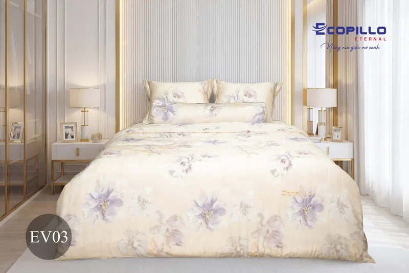 Sản phẩm Bo chan ga goi cao cap Eco Vera EV03 1600x1067 — Công Ty TNHH Ecopillo Eternal Việt Nam — MST 0110682605