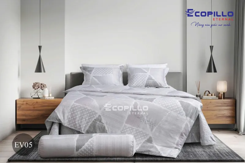 Sản phẩm Bo chan ga goi cao cap Eco Vera EV05 1600x1066 — Công Ty TNHH Ecopillo Eternal Việt Nam — MST 0110682605