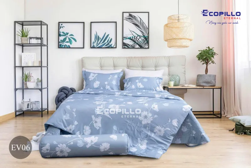 Sản phẩm Bo chan ga goi cao cap Eco Vera EV06 1600x1067 — Công Ty TNHH Ecopillo Eternal Việt Nam — MST 0110682605
