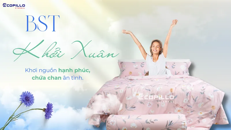 Sản phẩm Bo suu tap mua xuan cua chan ga goi dem Ecopillo — Công Ty TNHH Ecopillo Eternal Việt Nam — MST 0110682605