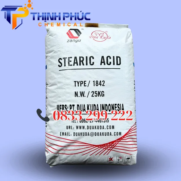 Sản phẩm Axit Stearic 1842 — Hóa Chất Ngành Dệt Nhuộm Thịnh Phúc - Công Ty TNHH Xuất Nhập Khẩu Hóa Chất Thịnh
Phúc — MST 0110732373