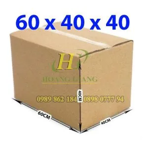 Sản phẩm thung giay carton 60x40x40 300x300 — Công Ty TNHH Bao Bì Đóng Gói Hoàng Giang — MST 0110786668