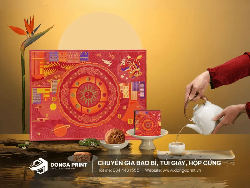 Sản phẩm in hop banh trung thu 2 — Công Ty TNHH In ấn Và Sản Xuất Đông á — MST 0110834576