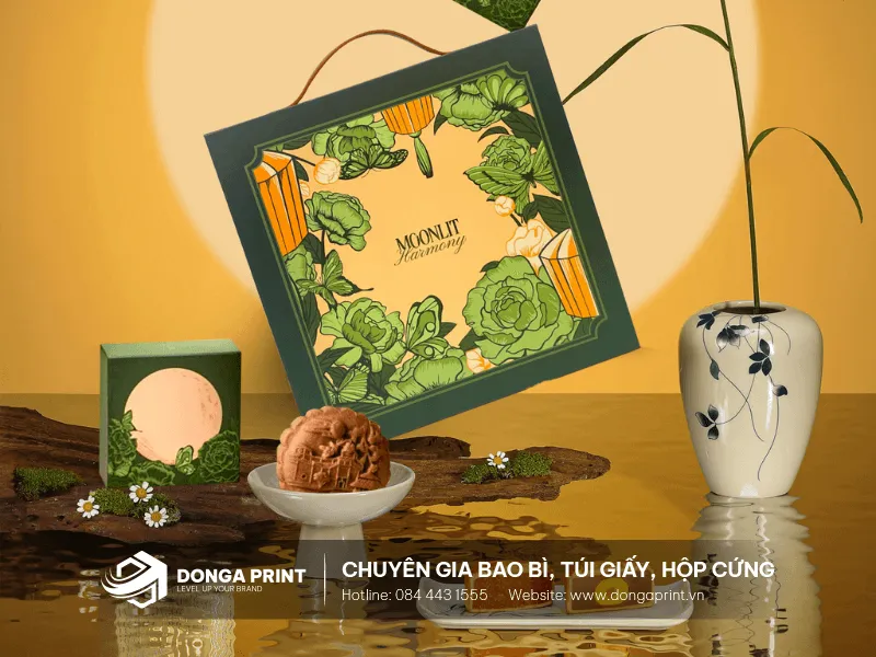 Sản phẩm in hop banh trung thu 8 — Công Ty TNHH In ấn Và Sản Xuất Đông á — MST 0110834576