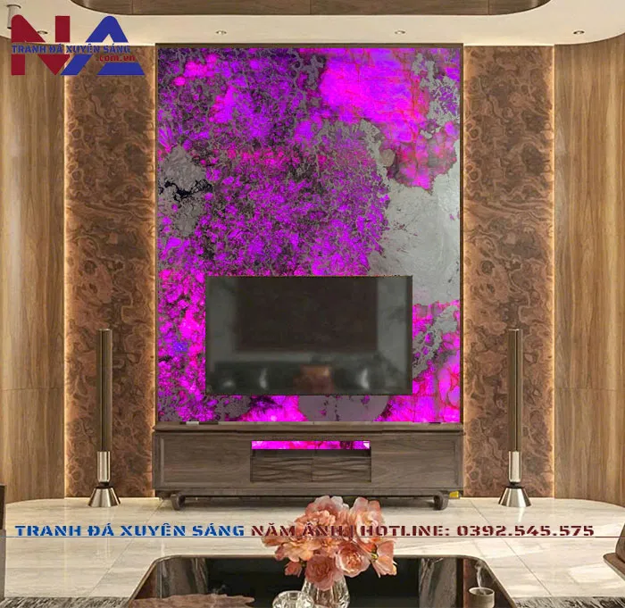 Sản phẩm tranh da vach tivi td vt008 dang dung 4 — Công Ty TNHH Năm Ánh Stone — MST 0110979571