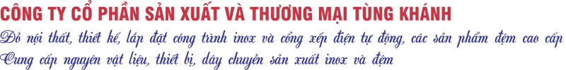 Logo Inox Tùng Khánh - Công Ty Cổ Phần Sản Xuất Và Thương Mại Tùng Khánh