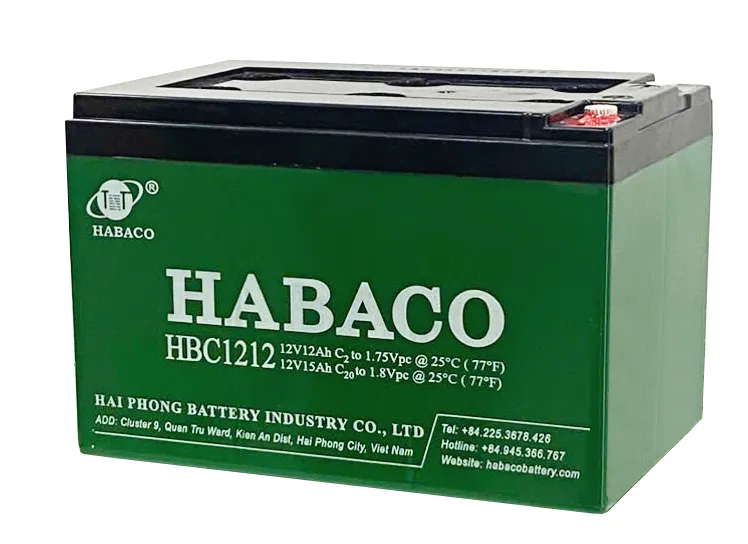 Sản phẩm HBC 1212 — Công Ty TNHH Công Nghiệp ắc Quy Hải Phòng — MST 0200430874