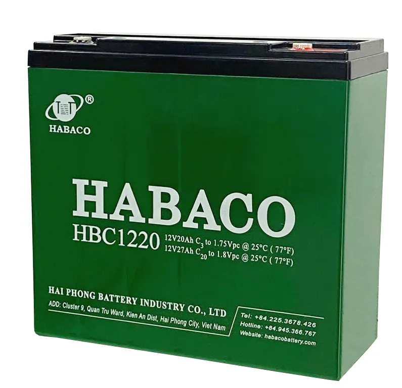 Sản phẩm HBC 1220 — Công Ty TNHH Công Nghiệp ắc Quy Hải Phòng — MST 0200430874