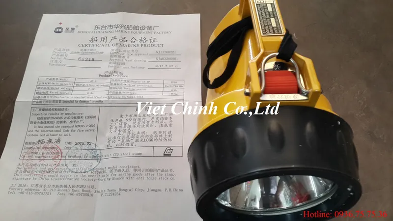 Sản phẩm Đèn phòng nổ — Thiết Bị Hàng Hải Việt Chính - Công Ty TNHH Việt Chính — MST 0200450285