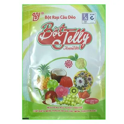 Sản phẩm 0000111_goi bot rau cau deo jelly 10g_415 — Bột Rau Câu Hoàng Yến - Công Ty TNHH Sản Xuất Và Thương Mại Hoàng Yến — MST 0200494691