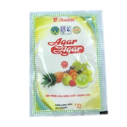 Sản phẩm 0000121_goi rau cau soi agar agar 20g_415 — Bột Rau Câu Hoàng Yến - Công Ty TNHH Sản Xuất Và Thương Mại Hoàng Yến — MST 0200494691