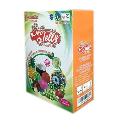 Sản phẩm 0000142_hop bot rau cau deo jelly 12 goi_415 — Bột Rau Câu Hoàng Yến - Công Ty TNHH Sản Xuất Và Thương Mại Hoàng Yến — MST 0200494691