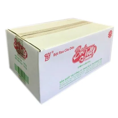 Sản phẩm 0000147_thung bot rau cau deo jelly 2kg_415 — Bột Rau Câu Hoàng Yến - Công Ty TNHH Sản Xuất Và Thương Mại Hoàng Yến — MST 0200494691