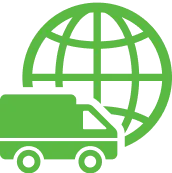 Sản phẩm 3864international logistics delivery truck symbol with world grid behind 1 — Vận chuyển TNN - Công Ty Cổ Phần Dịch Vụ Giao Nhận hàng Hóa TNN — MST 0200549767