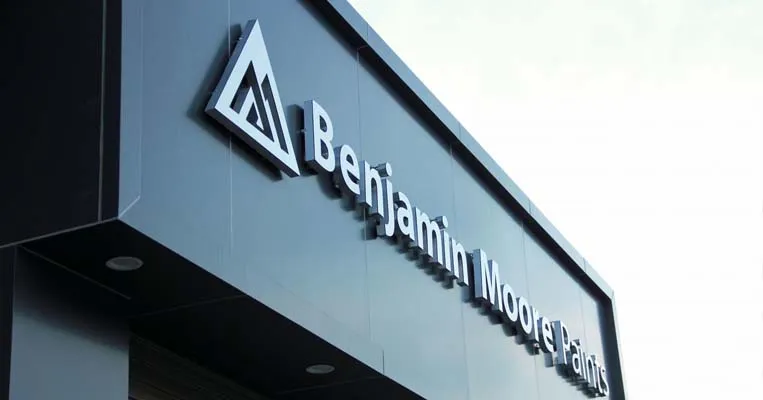 Sản phẩm bien hieu showroom son benjamin moore chu noi6 — Quảng Cáo Minh Long - Công Ty TNHH Quảng Cáo Và Trang Trí Nội Thất Minh Long — MST 0200611020