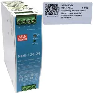 Sản phẩm ndr 120 24 1 ndr 120 series mean well bo chuyen doi nguon 120w — Công Ty Cổ Phần Dịch Vụ Kỹ Thuật Bảo An — MST 0200682529