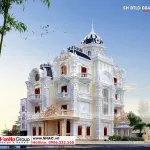 Sản phẩm 4 kien truc biet thu lau dai 2 mat tien tai long an sh btld 0041 150x150 — Công Ty Cổ Phần Tư Vấn Xây Dựng Sơn Hà — MST 0200727586